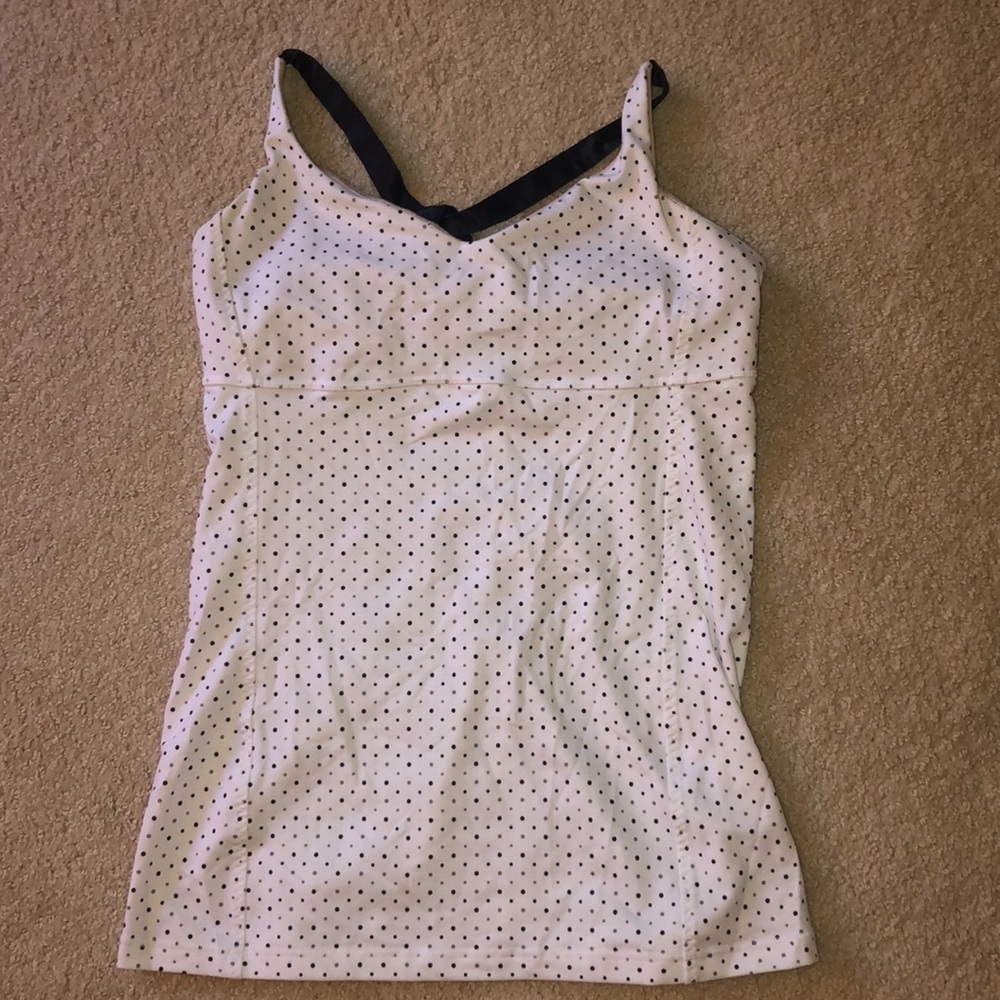 Polka dot lulu top